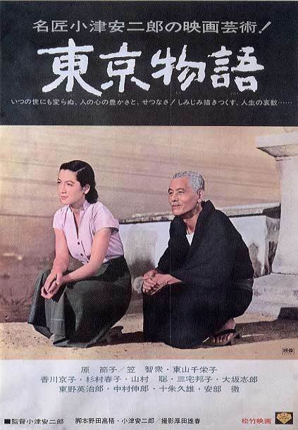 名作『東京物語』のポスター