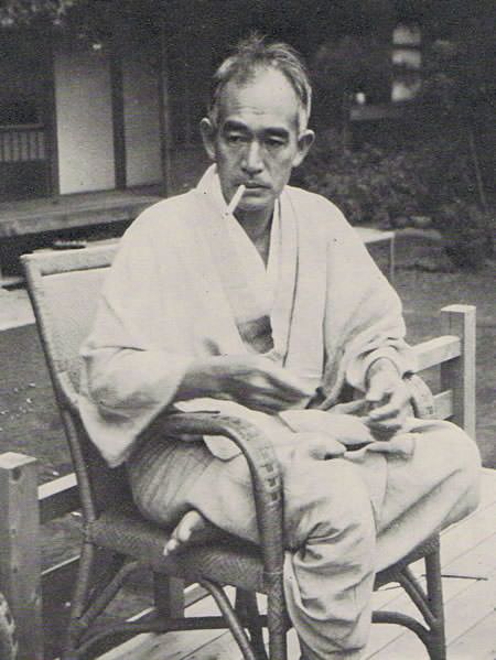 志賀直哉（1938年、自宅にて）