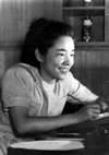 長谷川町子（1950年8月撮影）