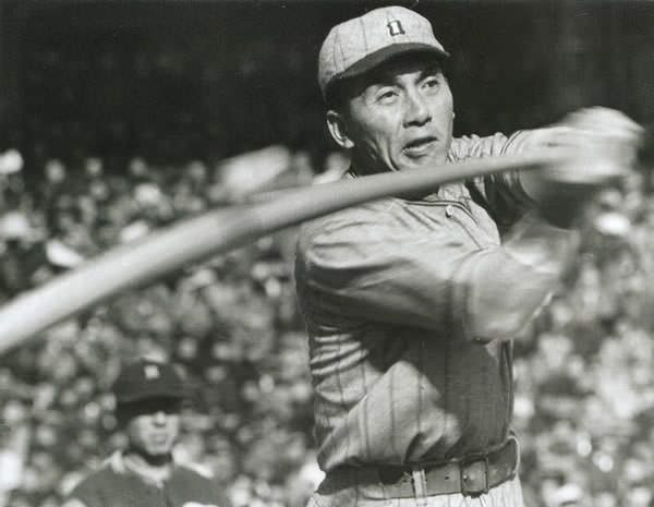 藤村富美男（現役時代、1948年頃）
