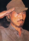 小野田寛郎（昭和49年3月、ルバング島レーダー基地にて）