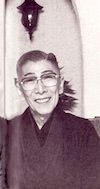 淀川長治（左）と中村歌右衛門 (6代目)（右）
