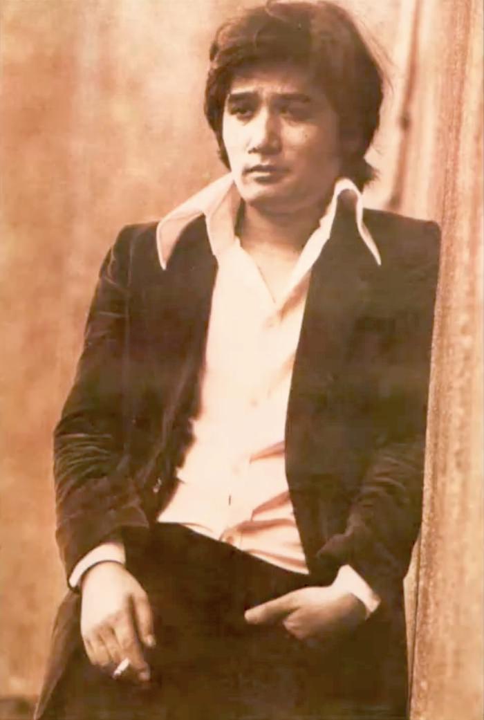 細川俊之の若い頃（1976年の『海辺の画廊』より）