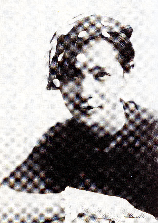 水の江瀧子の若い頃（男役時代、1936年）