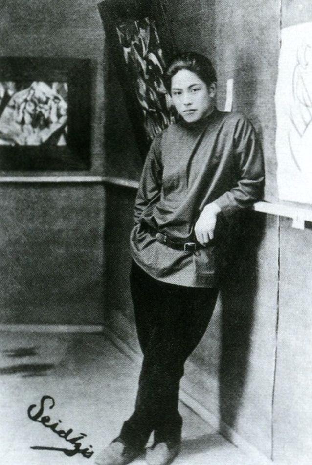 東郷青児の若い頃（1916年）