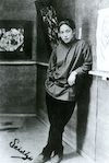 東郷青児の若い頃（1916年）