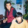 菅原文太と息子・菅原加織の若い頃