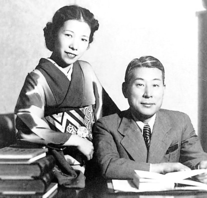 杉原千畝と妻の幸子