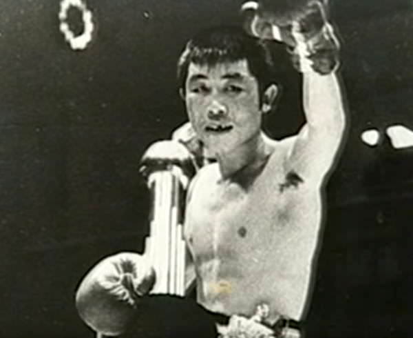 たこ八郎の若い頃（20代。ボクサー斉藤清作時代）