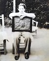 井上靖の若い頃（29歳ごろ。千葉亀雄賞受賞時の1936年撮影）