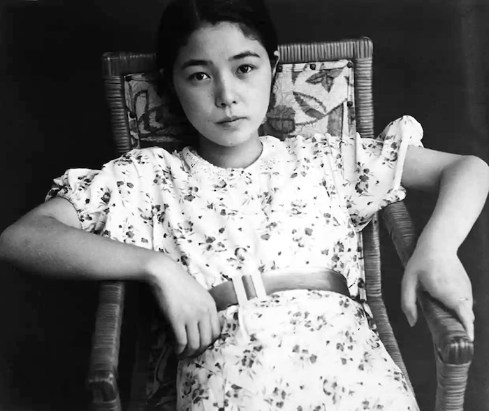 植田正治が撮影した妻・紀枝2