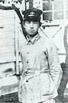 尾崎秀実の若い頃（台北第一中学校時代、1916年）