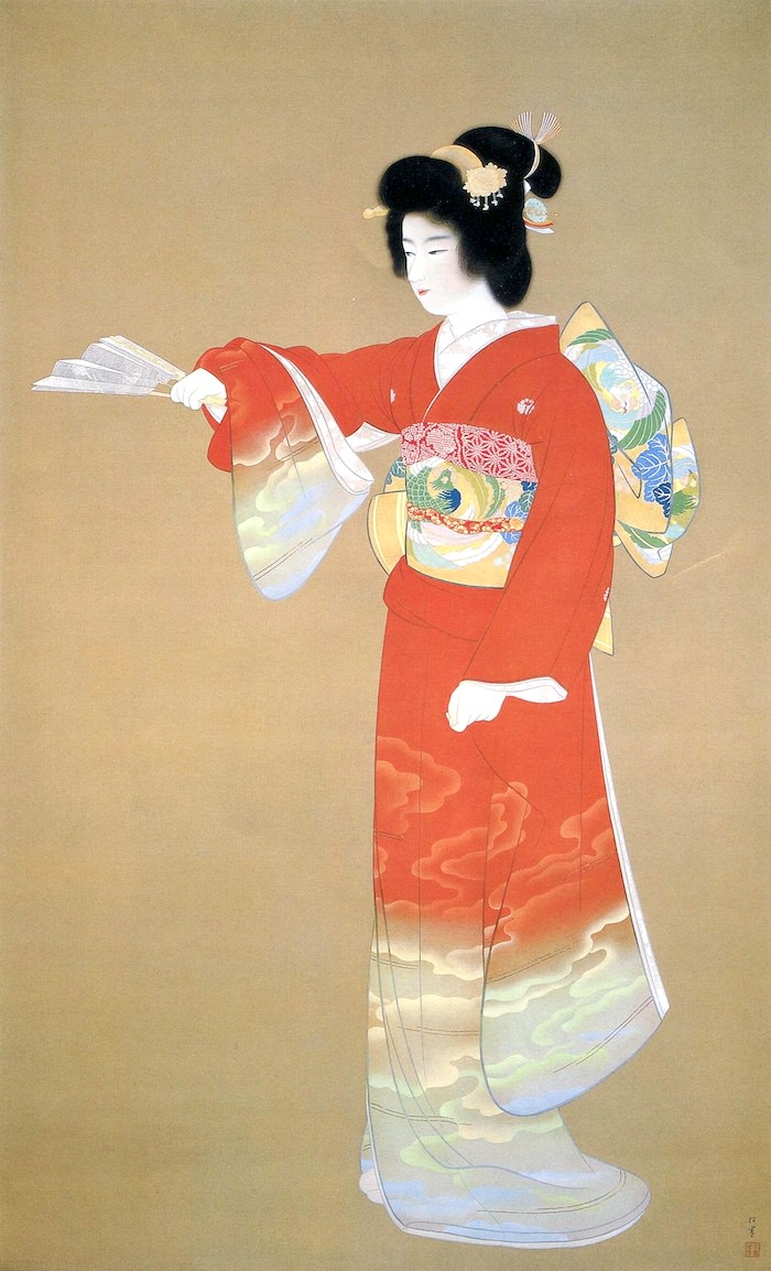 『序の舞』（上村松園の代表作）