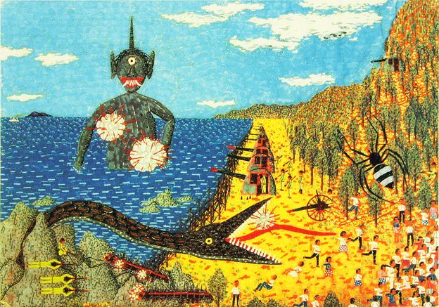 『清の見た夢（ゆめ）』（山下清 作）