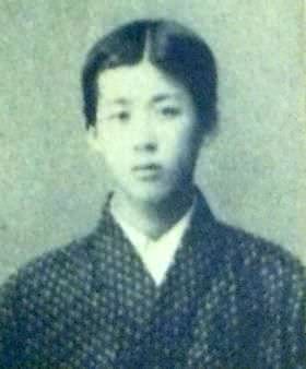 山田耕筰の若い頃（17歳ごろ。関西学院生時代）