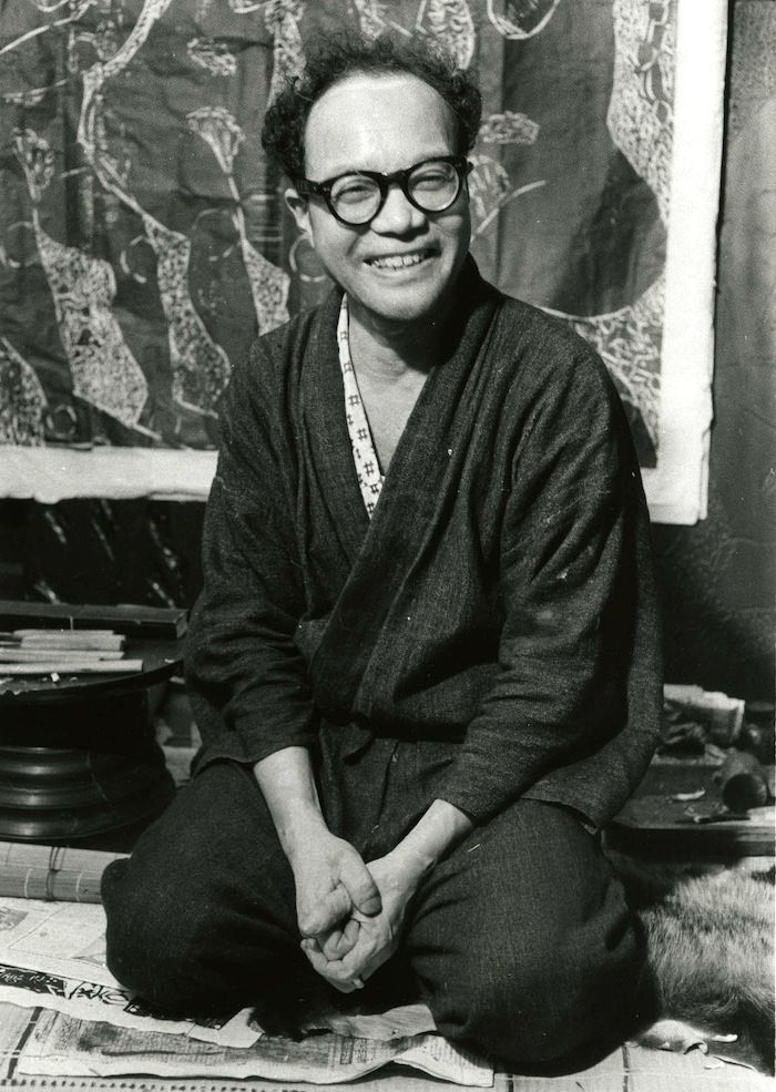 棟方志功の若い頃（笑顔）