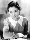 原節子の若い頃（17歳ごろ。映画『新しき土』より）
