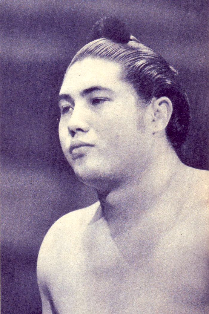 大鵬幸喜の若い頃（20歳ごろ。1961年5月場所）