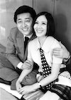 夫・長門裕之と妻・南田洋子の若い頃