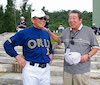 仰木彬監督（左）と稲尾和久（右）（西鉄ライオンズのチームメイト）