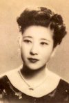 鳥尾鶴代（多江）の若い頃